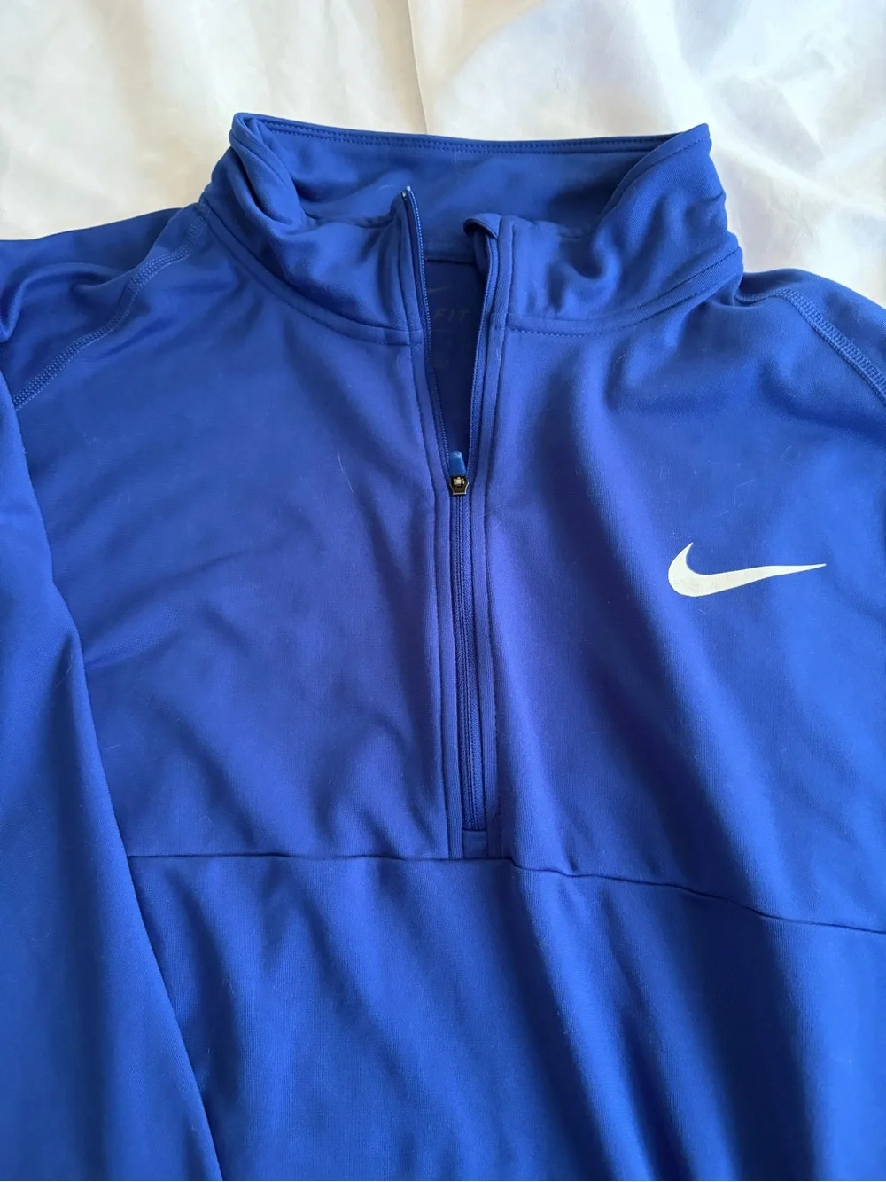 Nike Men’s Royal Blue Half-Zip Performance Pullover